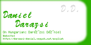 daniel darazsi business card